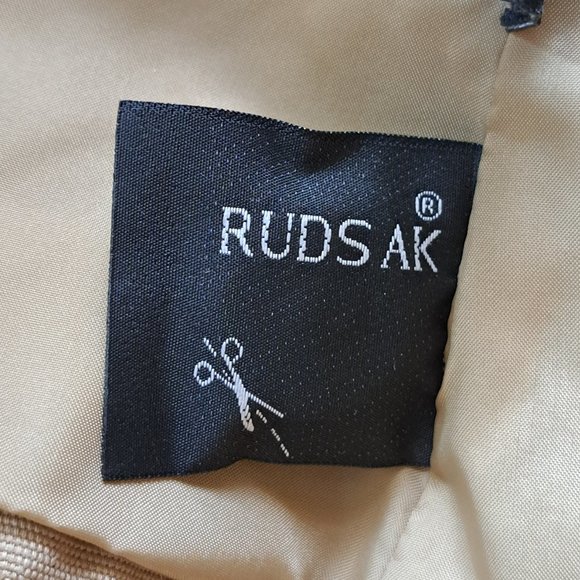 RUDSAK MADE IN CANADA moto crop JACKET Sz LARGE CANVAS & LEATHER RARE A GEM WO - Picture 14 of 15